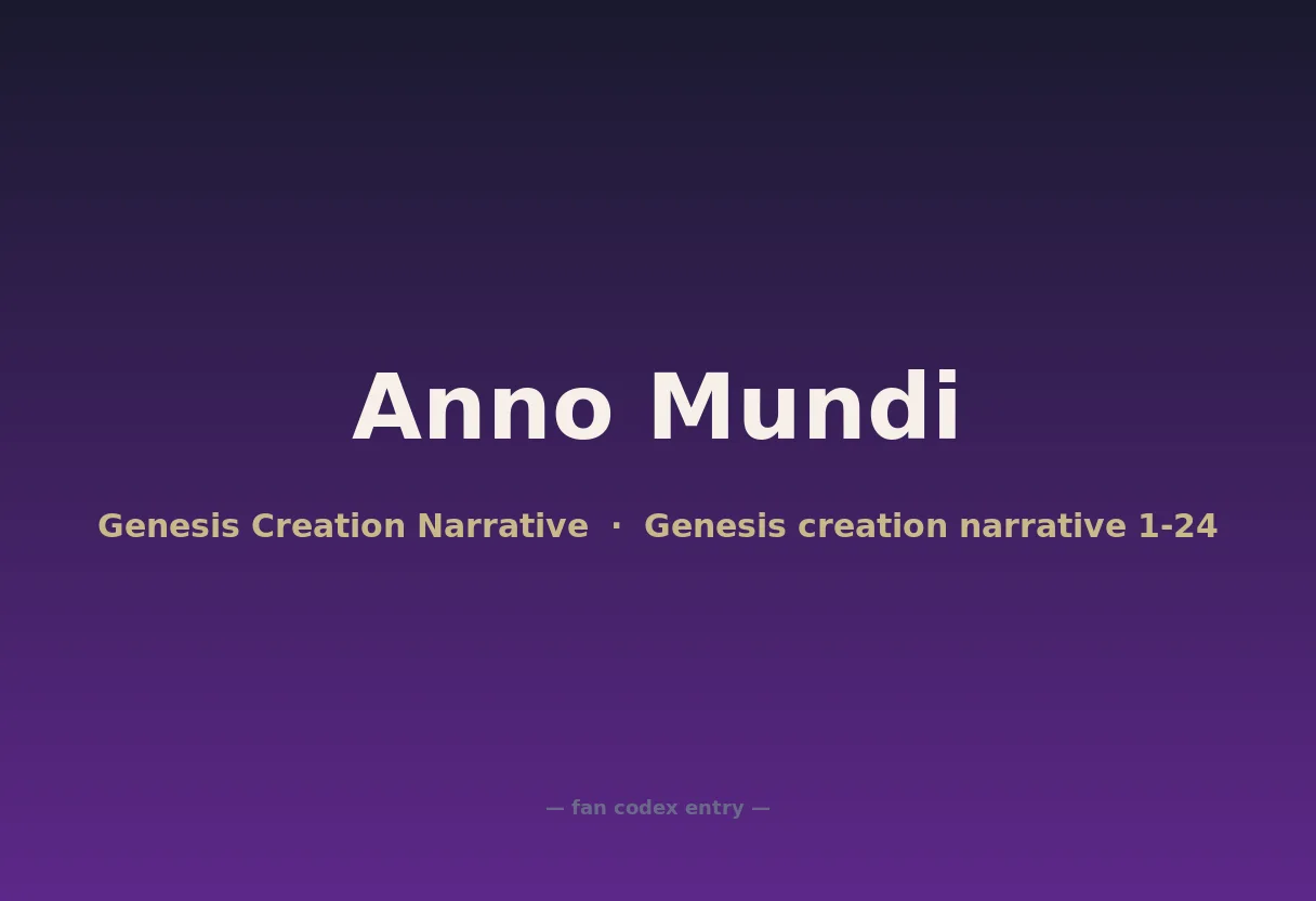 Anno Mundi